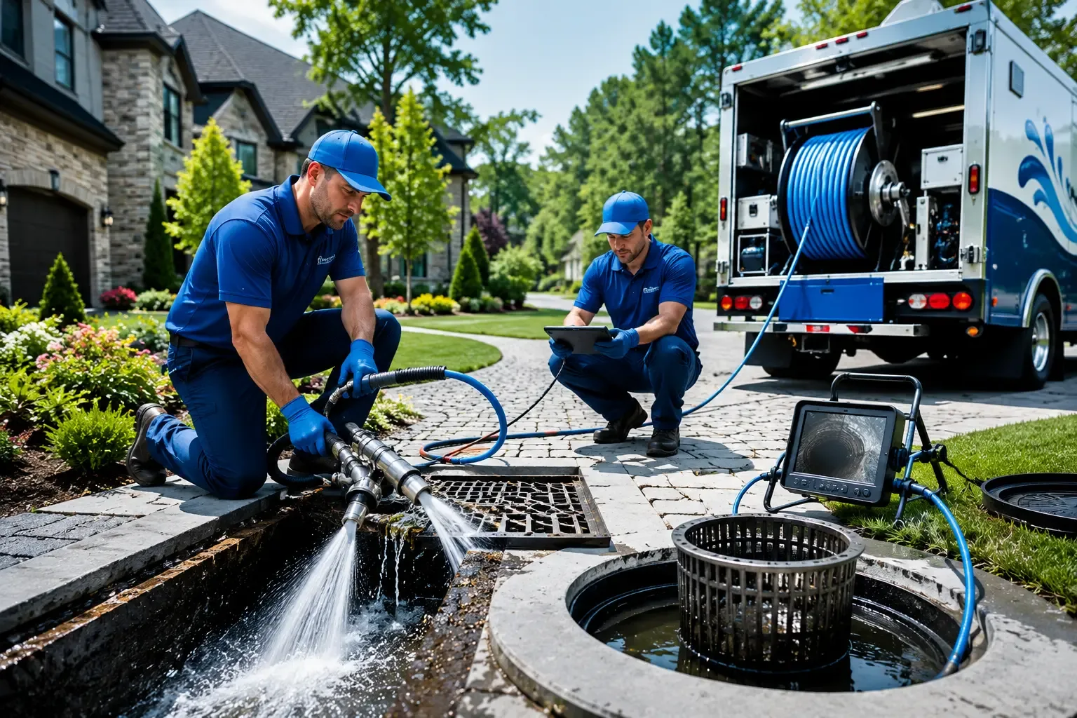 Local outdoor drain cleaning professionals in Weatherford, OK